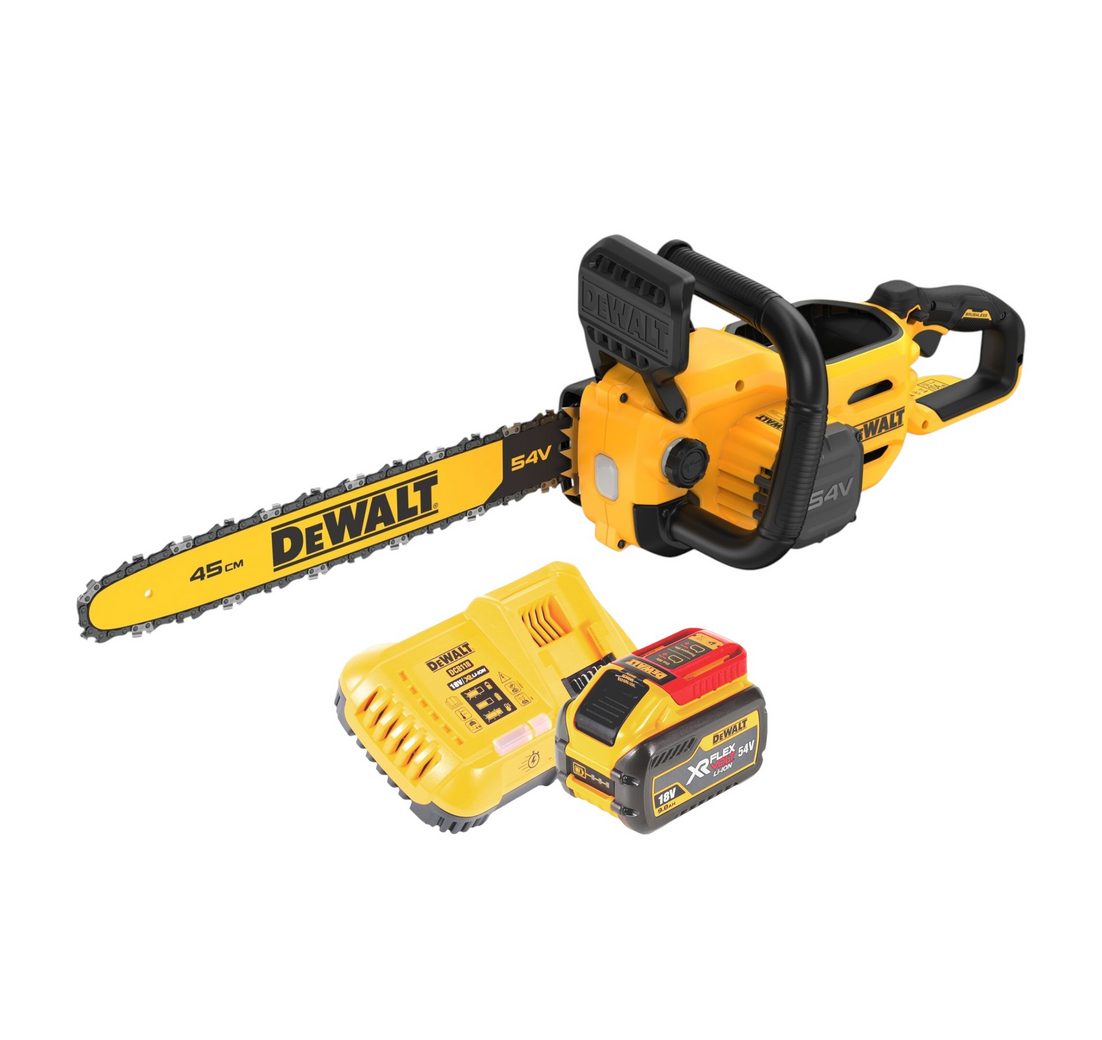 DeWalt Benzin-Kettensäge DCMCS 574 X1 54 V FlexVolt 45 cm Brushless + 1x Akku 9