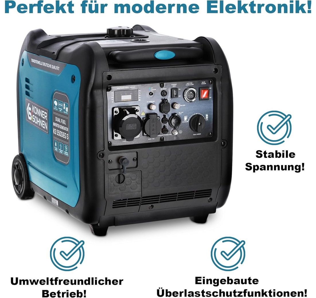 (Schallgedämmtes Gehäuse (66 dB Lpa 7 m)