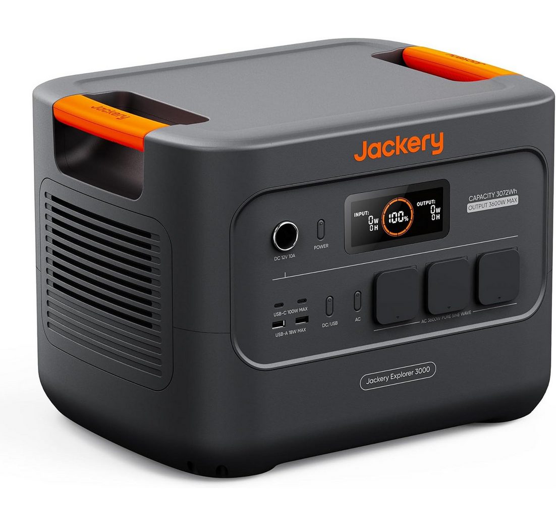 Jackery Stromerzeuger E3000 v2 Tragbare Powerstation