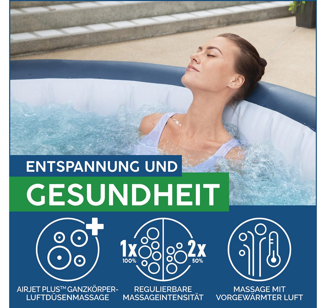 2 verschiedene Massageintensitäten
