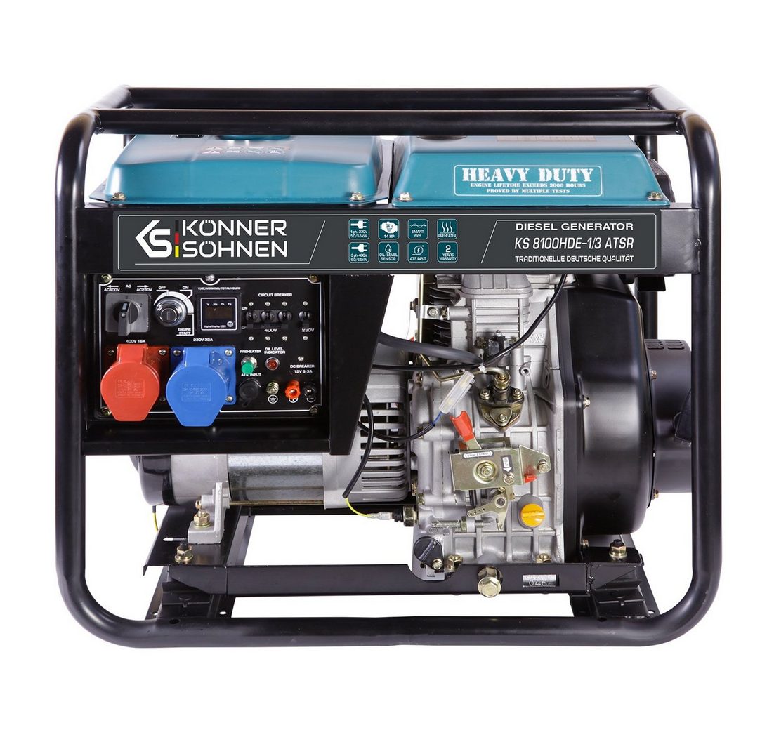 Könner & Söhnen Stromerzeuger KS 8100HDE-1/3 ATSR