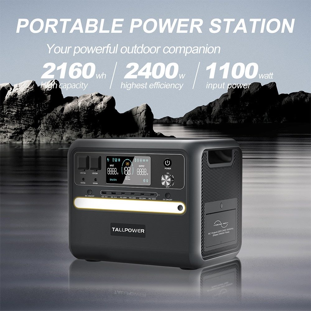 2400W AC Ausgang 2400W AC Ausgang