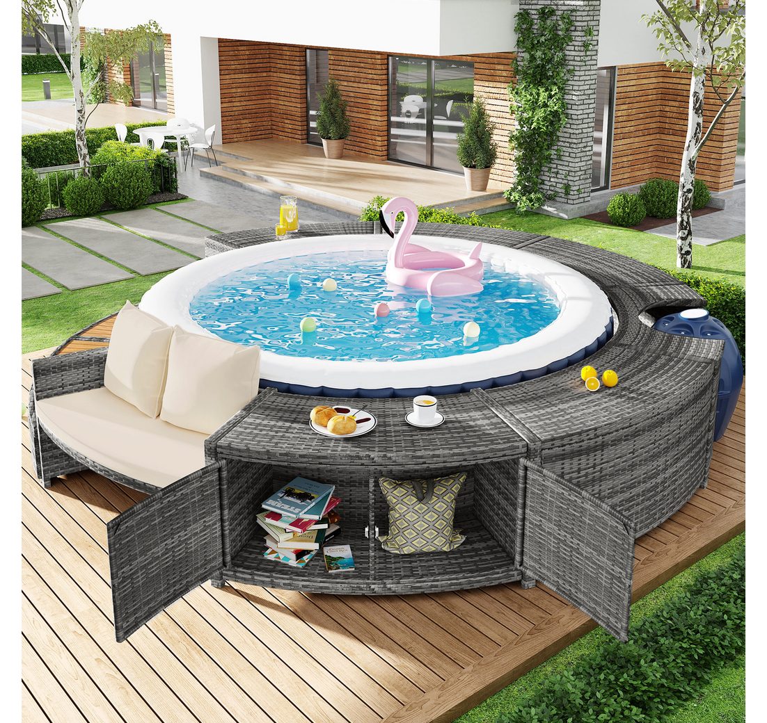 BlingBin Whirlpool Balkonset