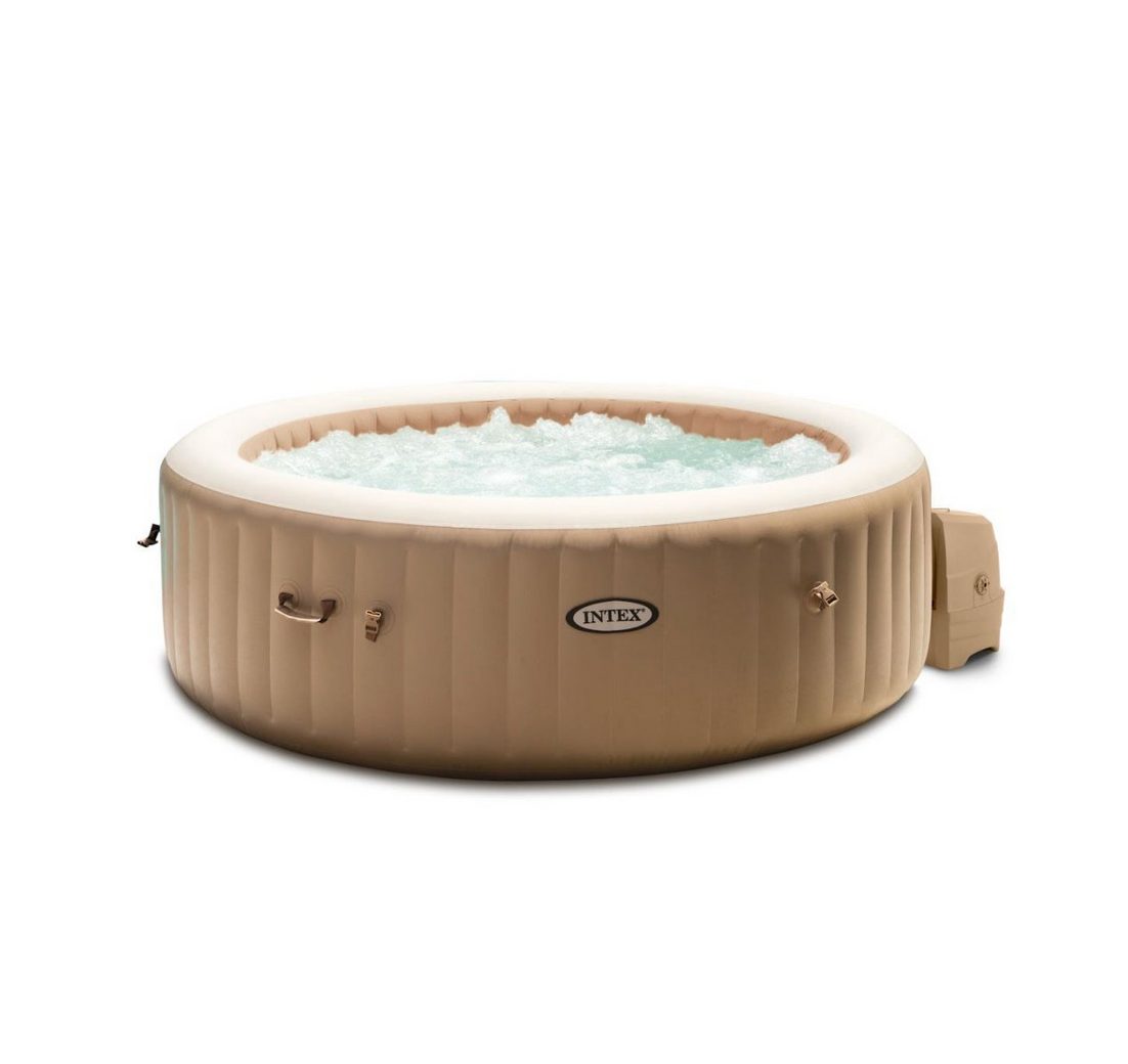 Intex Whirlpool INTEX 28476 PureSPA Bubble Massage Whirlpool 196x71cm rund 4 Personen