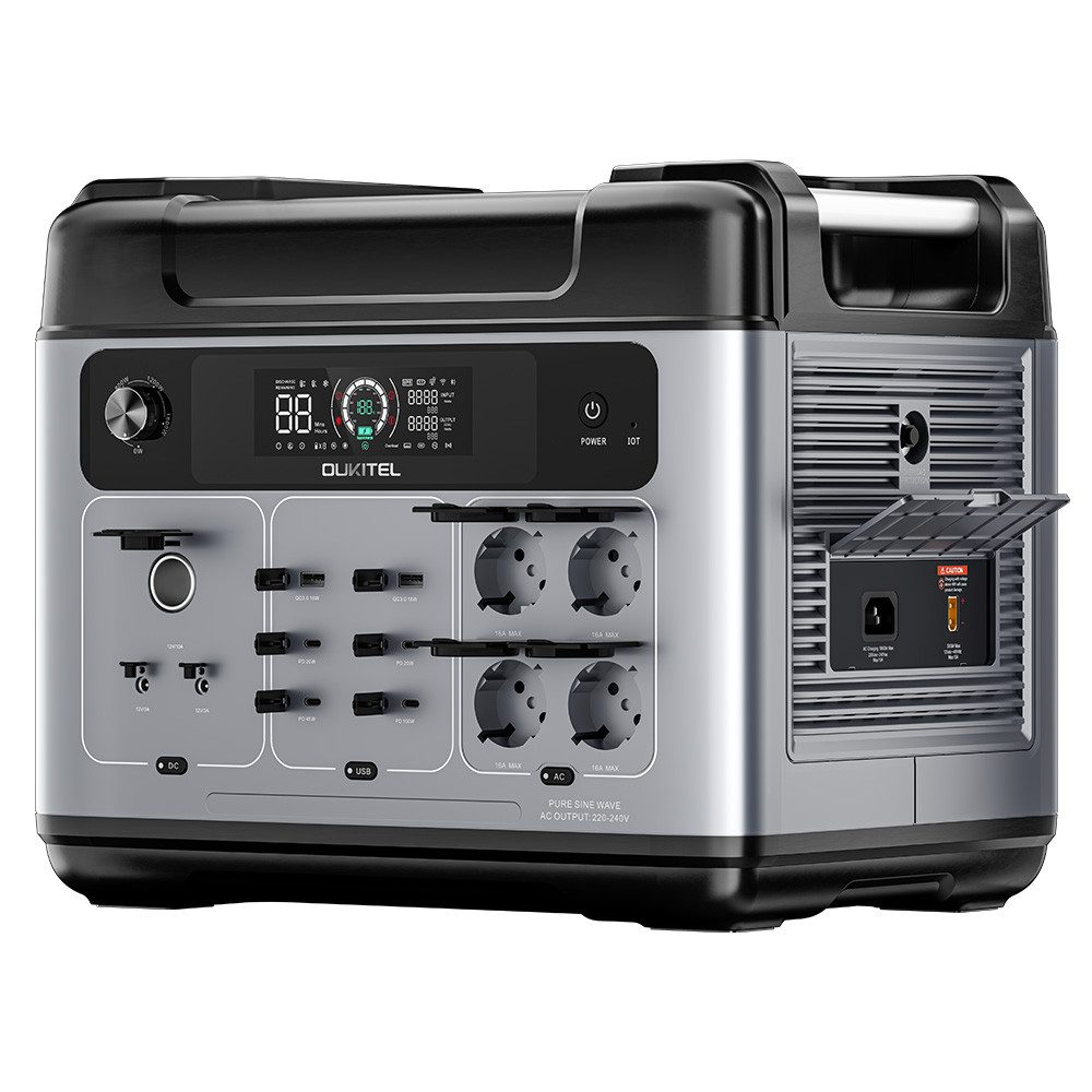 OUKITEL Stromerzeuger P2001 Plus Tragbare Powerstation