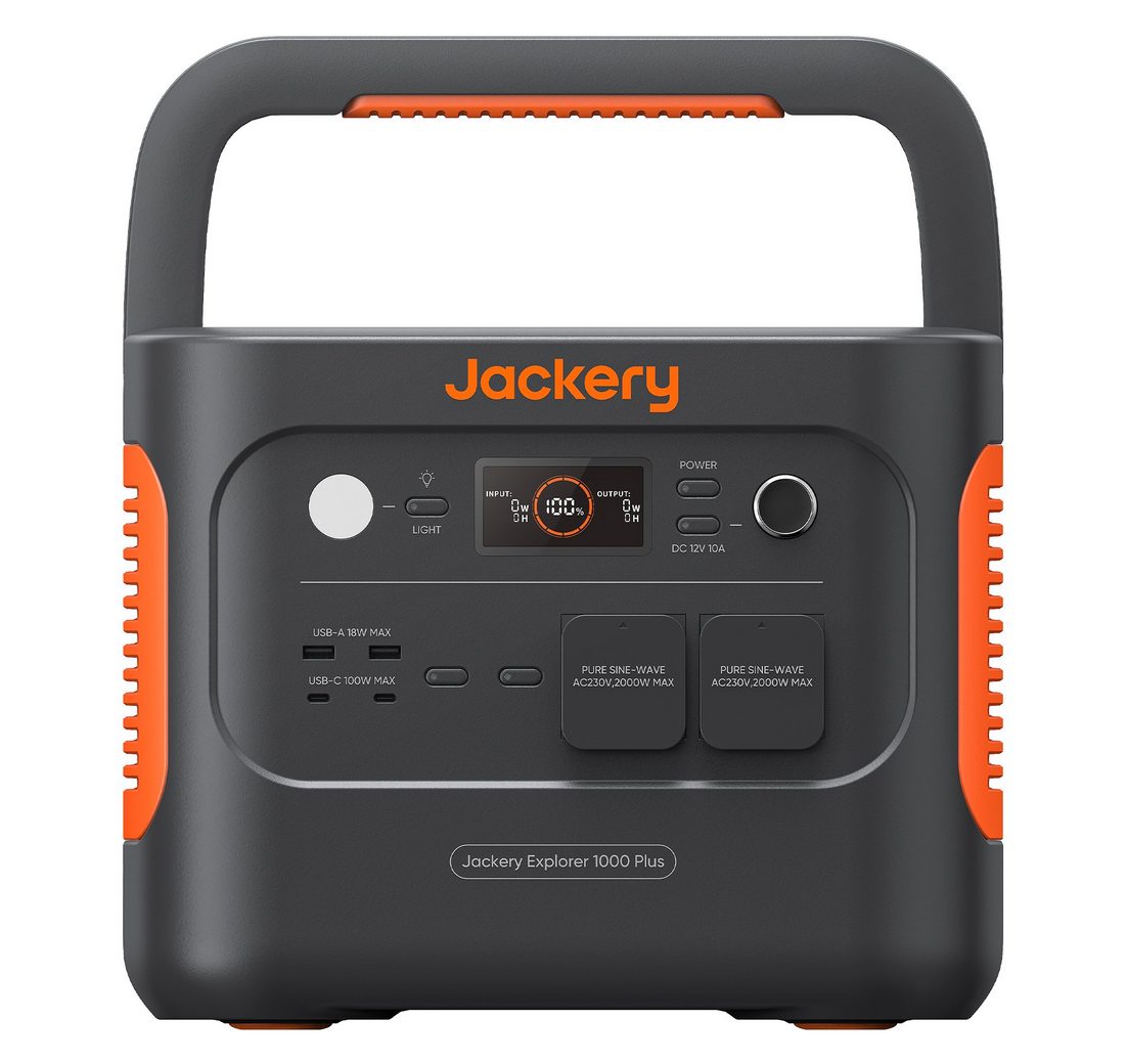 Jackery Stromerzeuger Explorer 1000 Plus Tragbare Powerstation 1264Wh LiFePO4