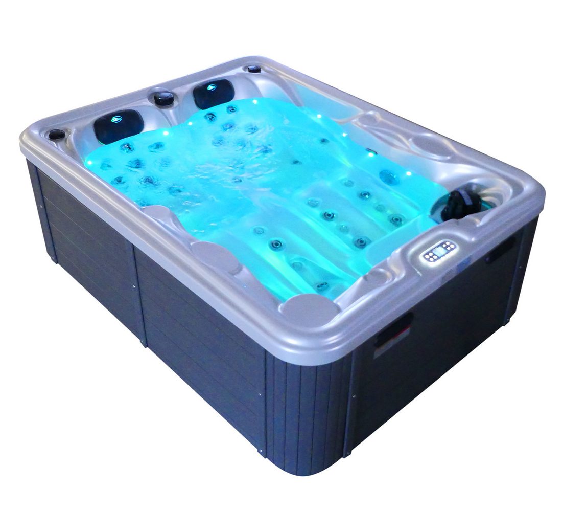 TroniTechnik Whirlpool Outdoor Whirlpool Bottaro Spa Weiß/Perlmutt 210x160