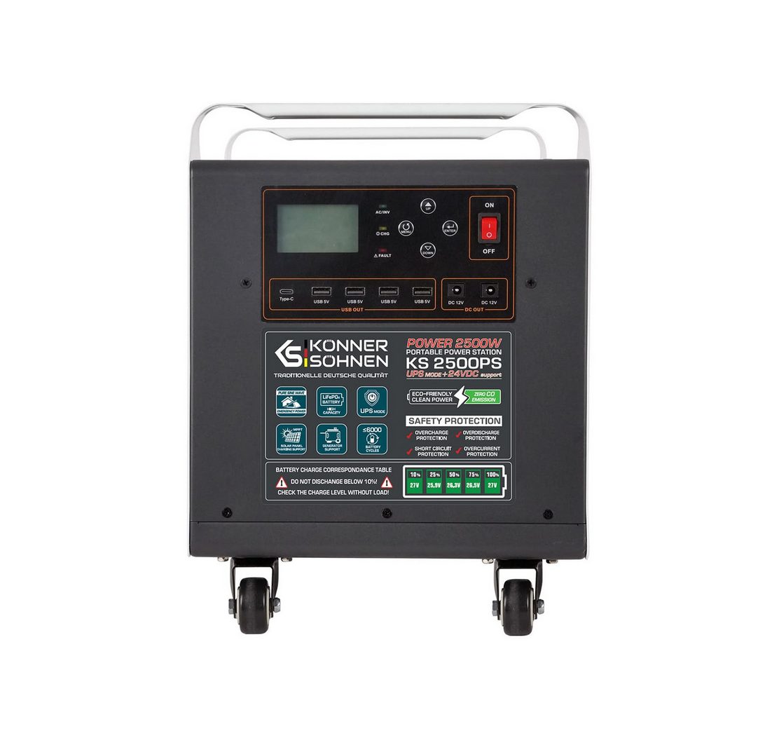 (mit eingebauter LiFePO4-Akkubatterie