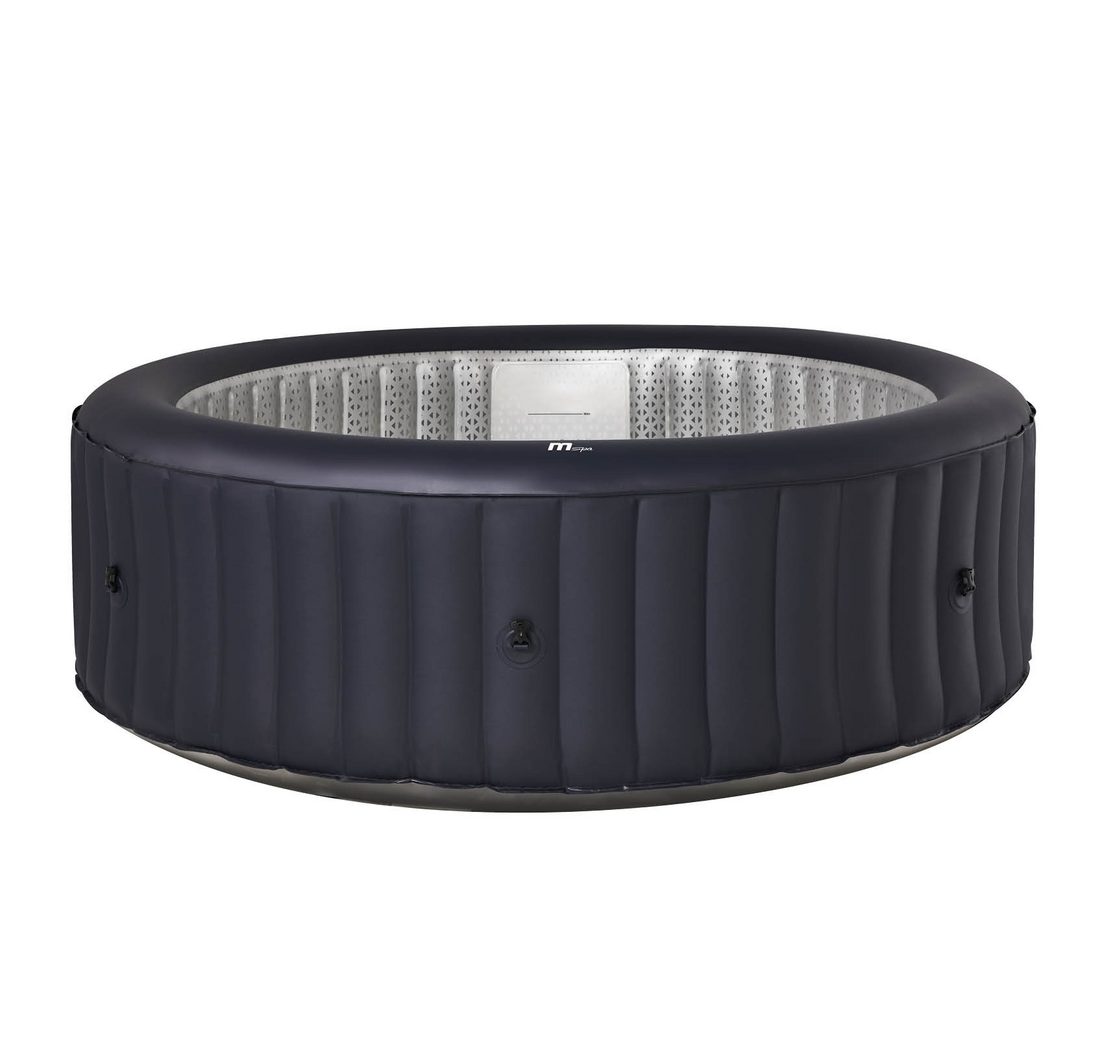 BRAST Whirlpool aufblasbar MSpa Aurora mit LED-Beleuchtung für 6 Personen Ø204x70cm