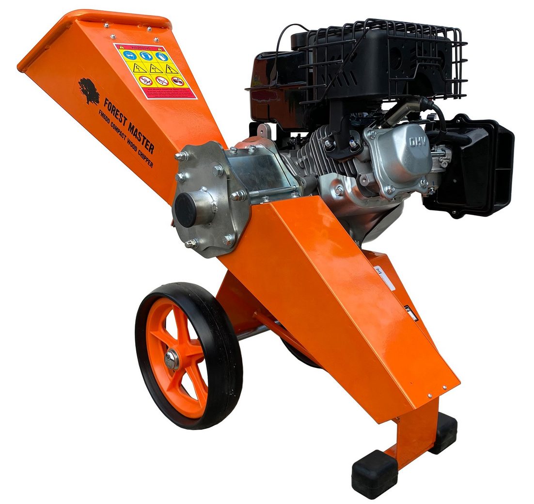 Forest Master Messerhäcksler Benzin Häcksler Mulcher 6 PS 208ccm 4-Takt FM6DD-MUL