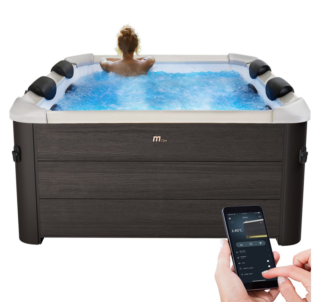 mSpa Whirlpool Frame Tribeca F-TR062W - 6 Personen