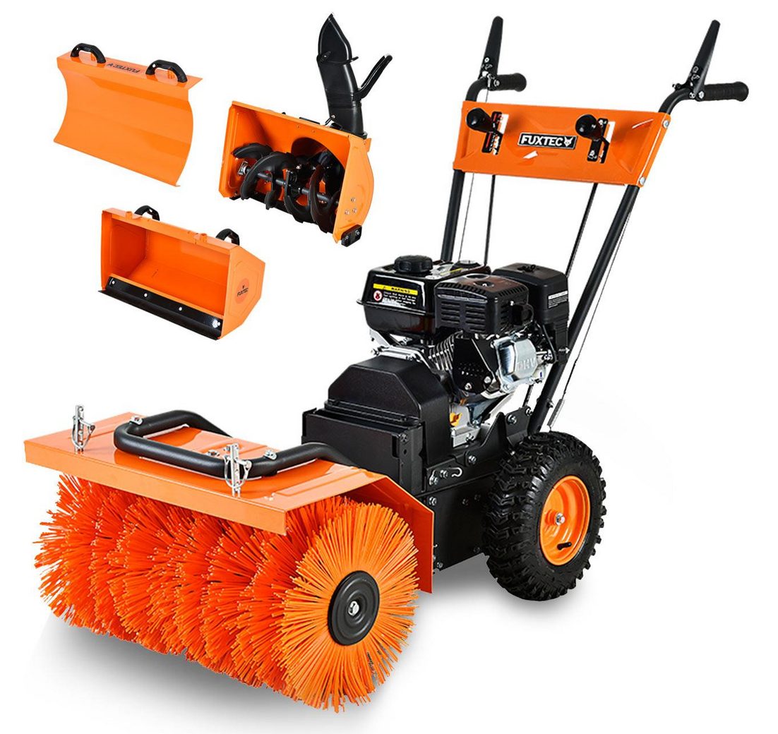 FUXTEC Handkehrmaschine FX-KM196-SET1