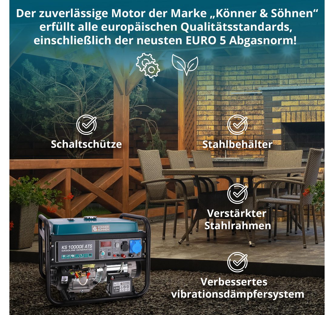 (18 PS 4-Takt Benzinmotor