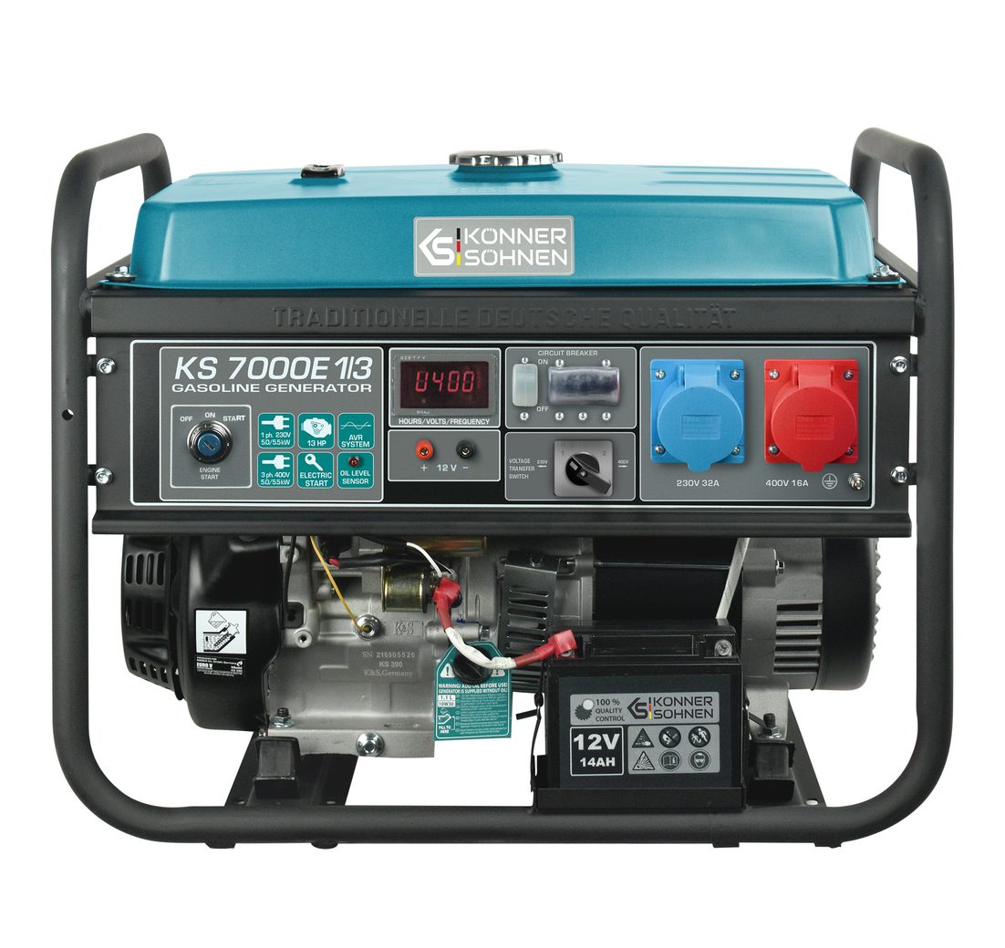 Könner & Söhnen Stromerzeuger KS 7000E-1/3