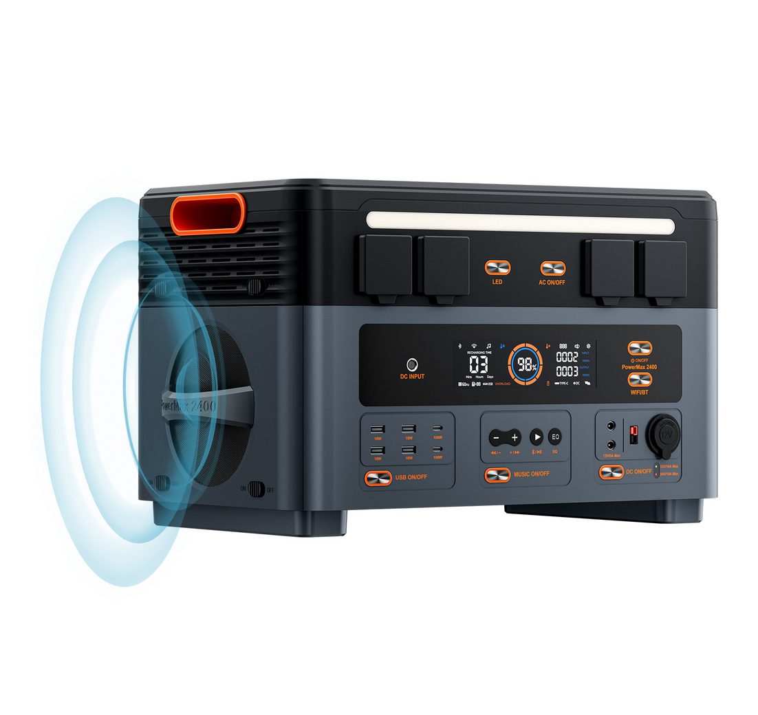OSCAL Stromerzeuger PowerMax 2400W Powerstation
