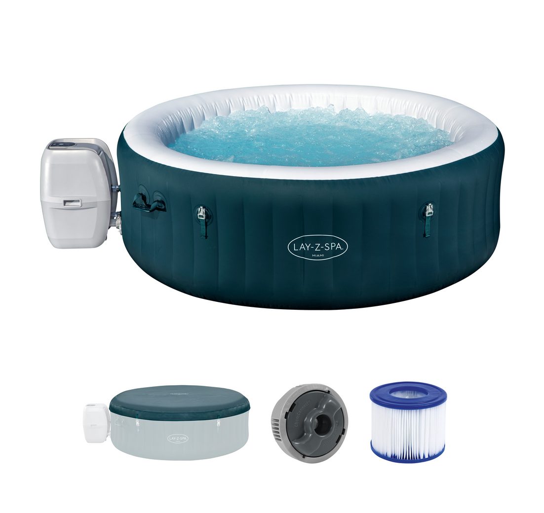 Bestway Whirlpool LAY-Z-SPA Miami AirJet Ø 196 x 66 cm