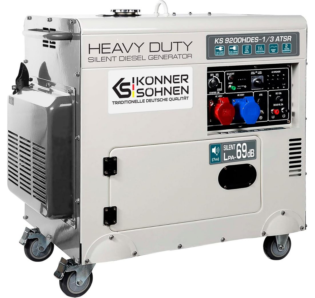 Könner & Söhnen Stromerzeuger KS 9200HDES-1/3 ATSR