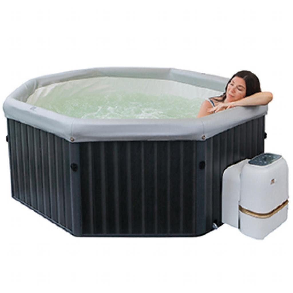 mSpa Whirlpool PureHaven aufblasbarer Whirlpool Tuscany 193x193x76 cm