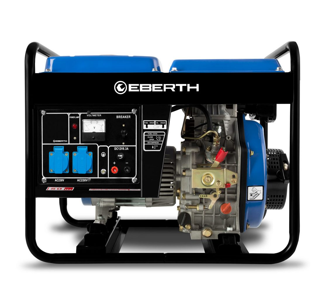 8 PS Stromerzeuger mit 2000 W Leistung 1-Phase