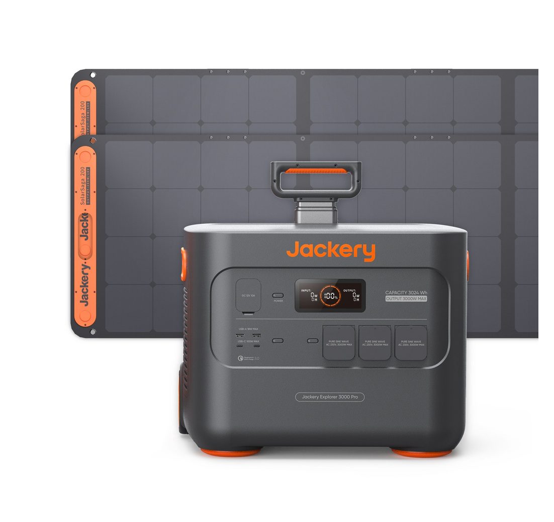 Jackery Stromgenerator Solargenerator 3000 Pro 400W