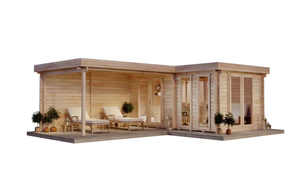 FinnTherm Saunahaus Quinta ISO