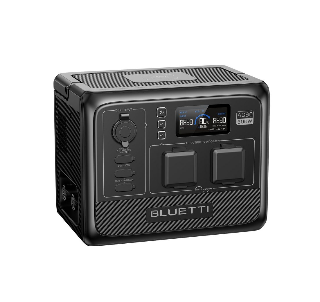 BLUETTI Stromerzeuger 403Wh/600W AC60 Tragbares Power Station