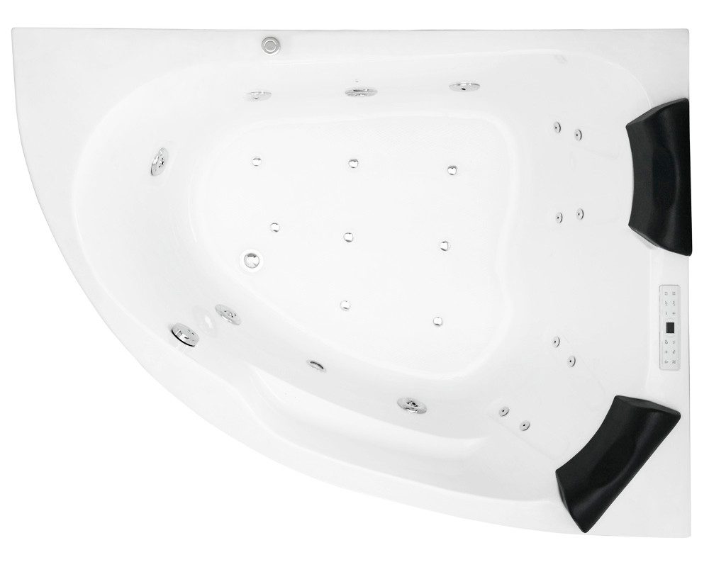 Magnolia Home Whirlpool Langeck Whirlpool Royal 160x125 rechts Made in Germany 21 Düsen ohne A