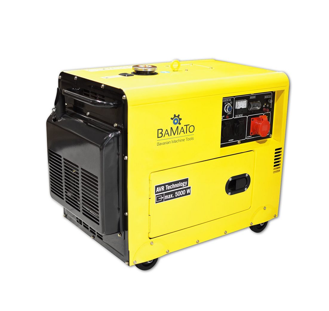 BAMATO Stromerzeuger BGE-5000D