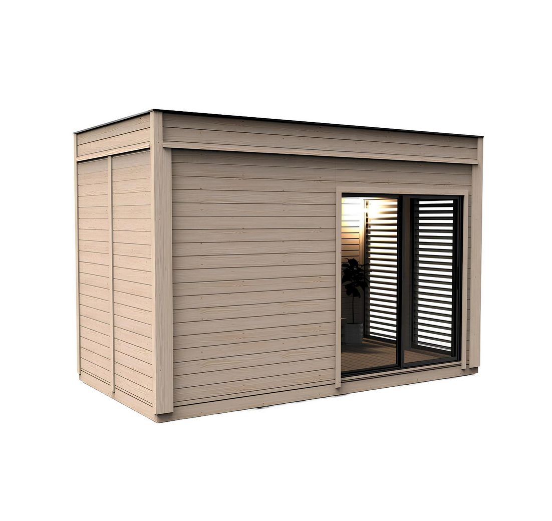 Xlmoebel Saunahaus Gartenholzsauna Woodpro - Trockensauna für den Außenbereich