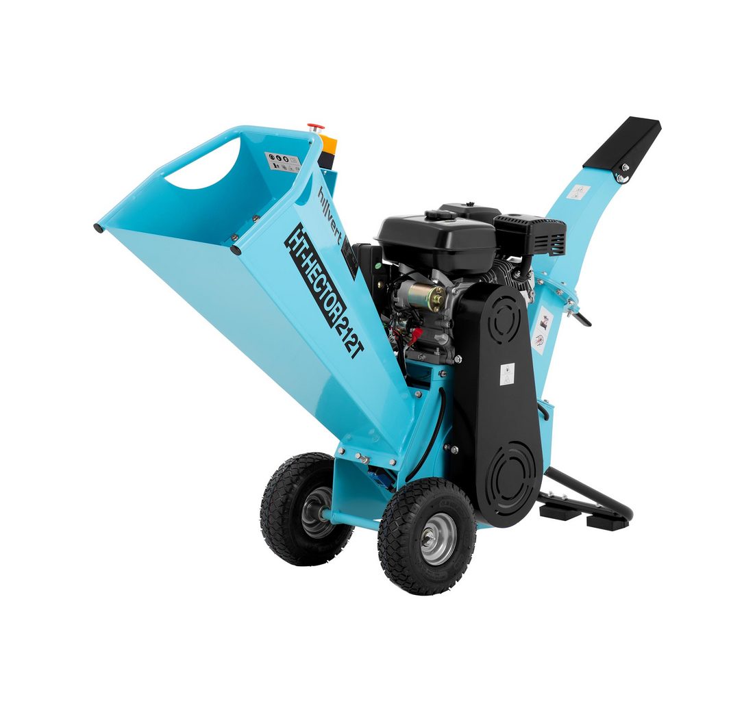 Hillvert Häcksler Gartenhäcksler Schredder Elektro Holzhäcksler Benzin 6