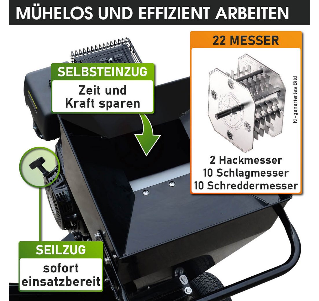 6 cm max. Astdurchmesser