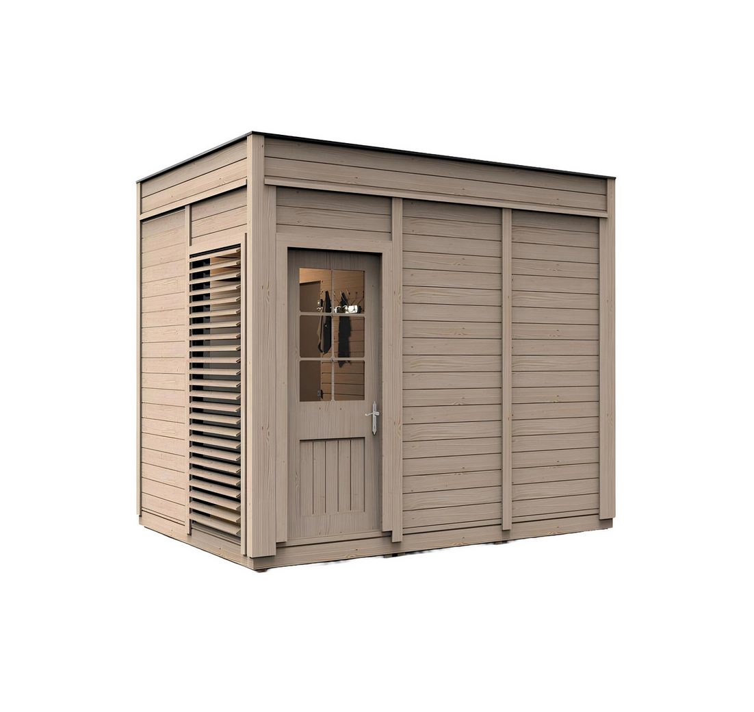 Xlmoebel Saunahaus Gartenholzsauna von Woodpro für den Außenbereich Trockensauna