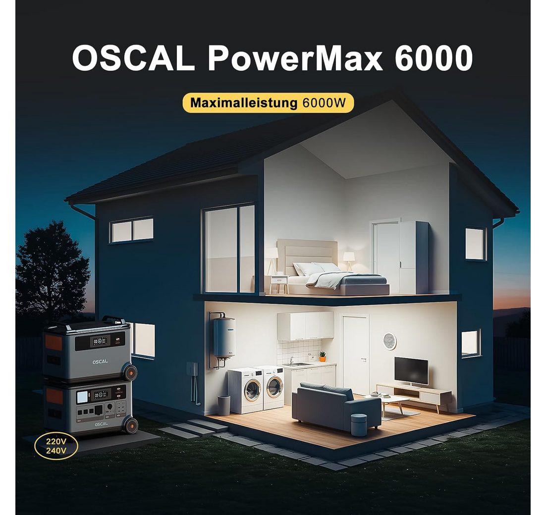 3600Wh Tragbare Powerstation