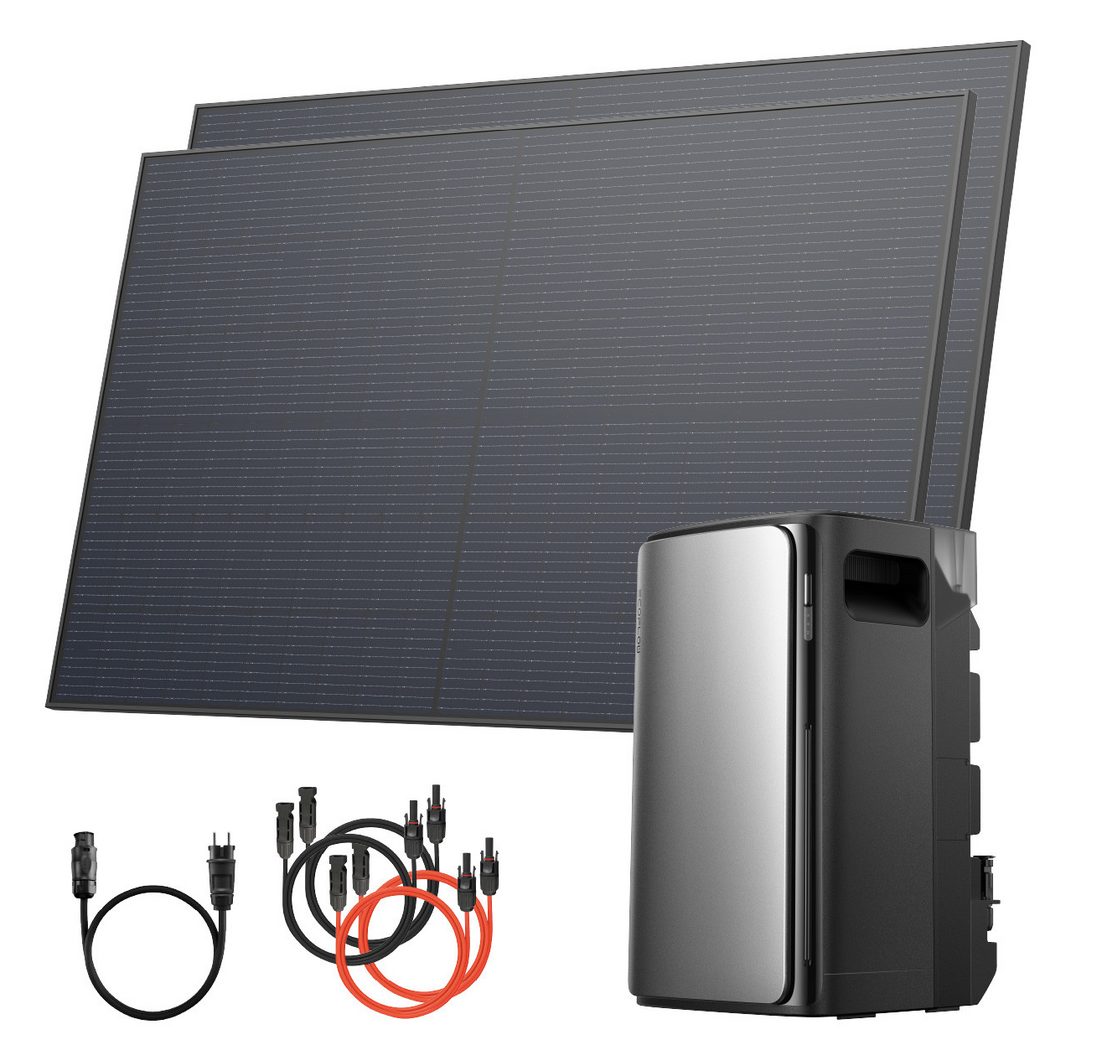 Solarway Balkonkraftwerk 890Wp / 800W mit 1