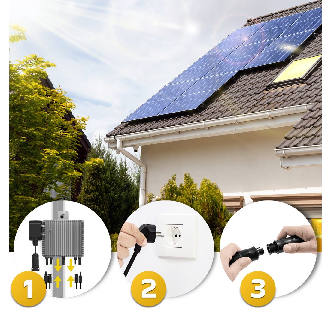 2x440W Bifaziale Solarmodule