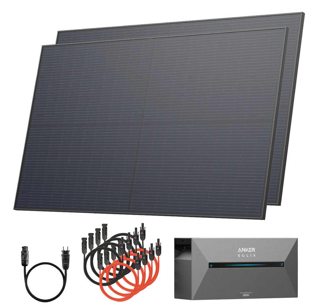 Solarway Balkonkraftwerk 890Wp / 800W All in One mit 1
