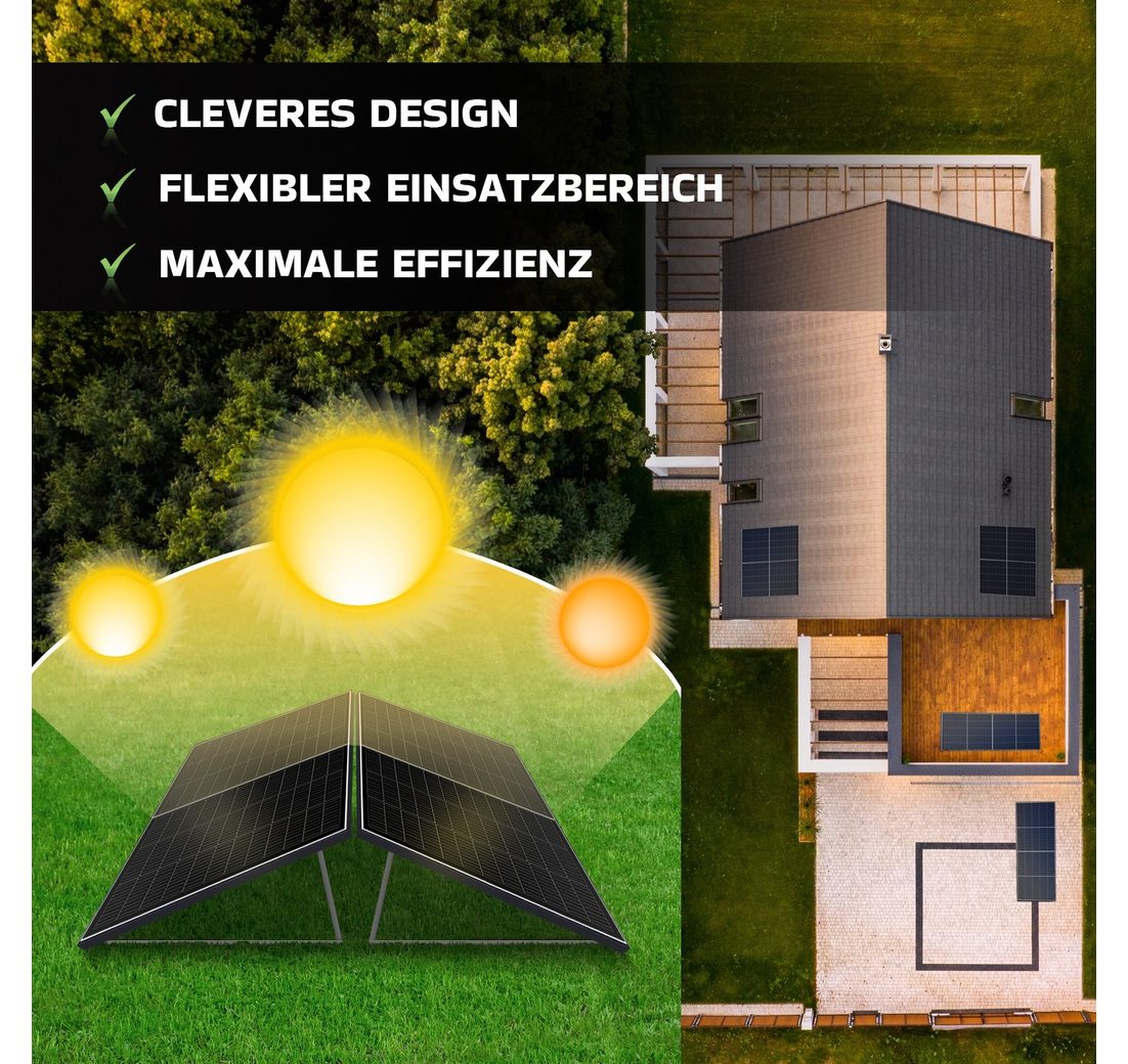 2x 425W Solarmodule