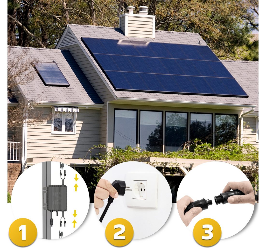 4x 500W Glas-Glas Solarmodule