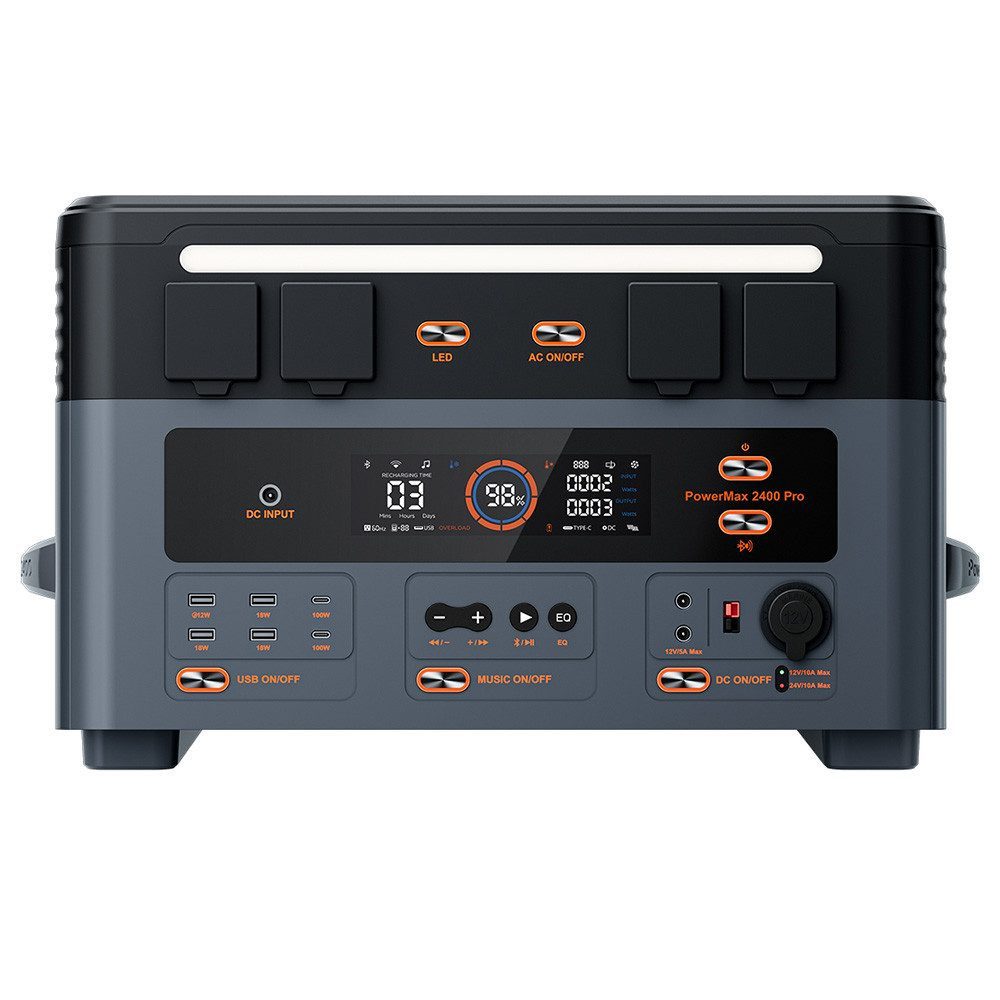 OSCAL Stromerzeuger PowerMax2400 Pro 2016Wh 2400W Stromgenerator