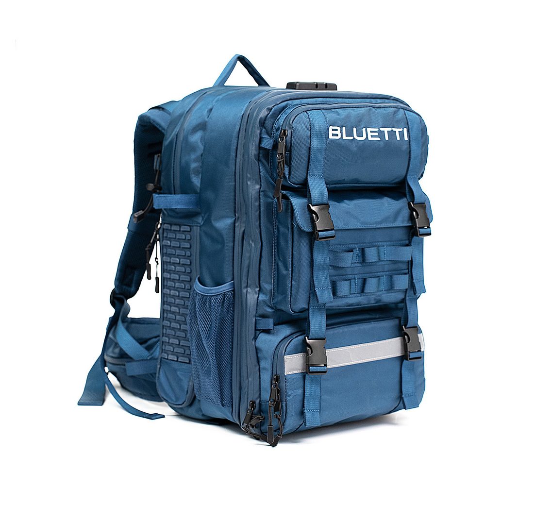BLUETTI Stromerzeuger Handsfree 1 Tragbarer Rucksack Power 300 W/268