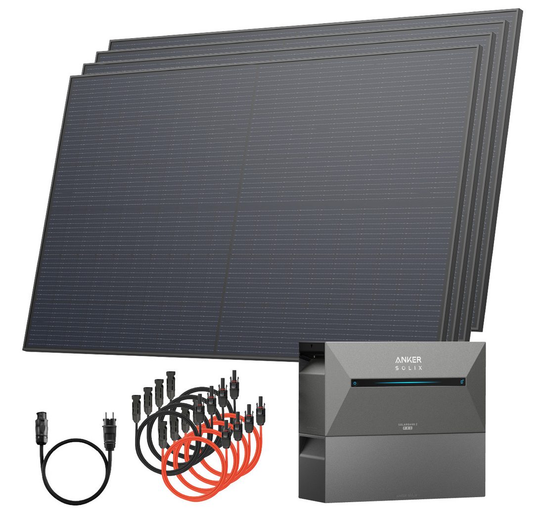 Solarway Balkonkraftwerk 1780 Wp / 800 Watt All in One mit 3