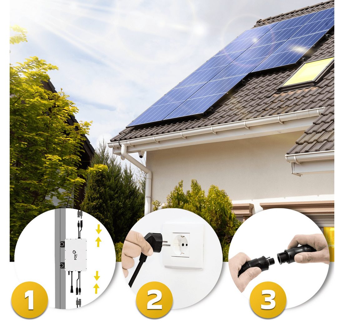4x 500W Glas-Glas Solarmodule