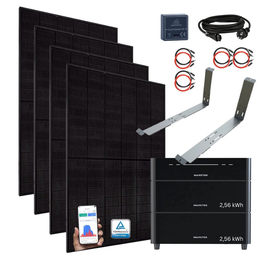 MyVoltaics Balkonkraftwerk 2000+ Watt MIT SPEICHER Marstek Venus D 5