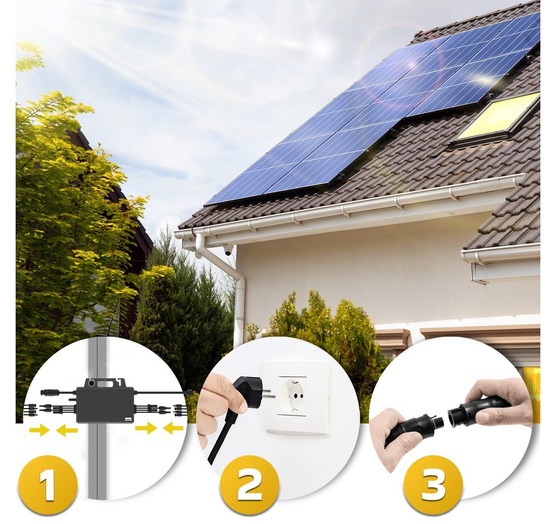 4x 460W N-Type Glas-Glas Bifacial Solarmodule