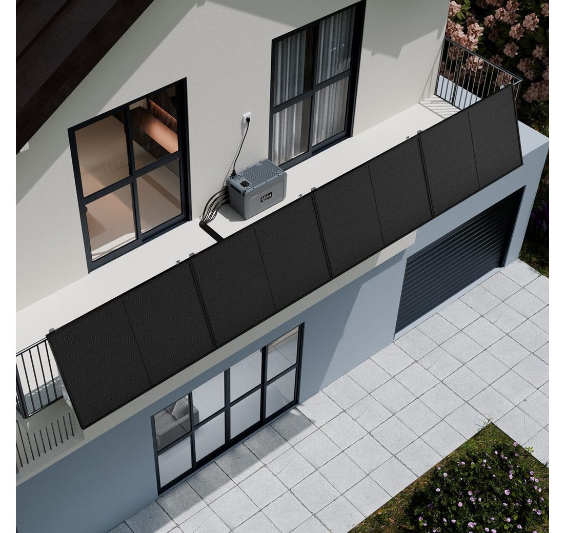 (4x 500Wp Full Black und NEXA 2000 All-in-One Speicher)