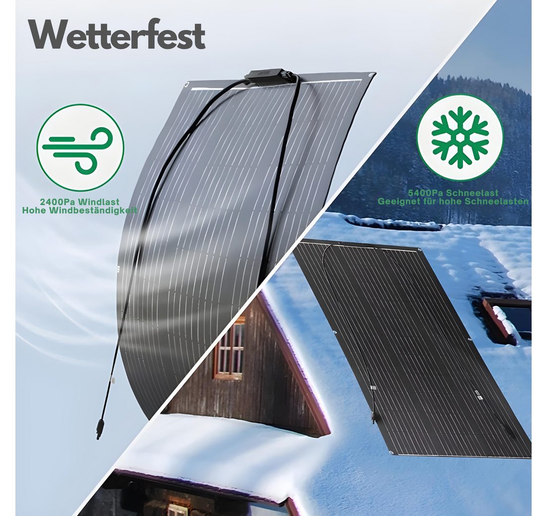 flexibles Solarpanel