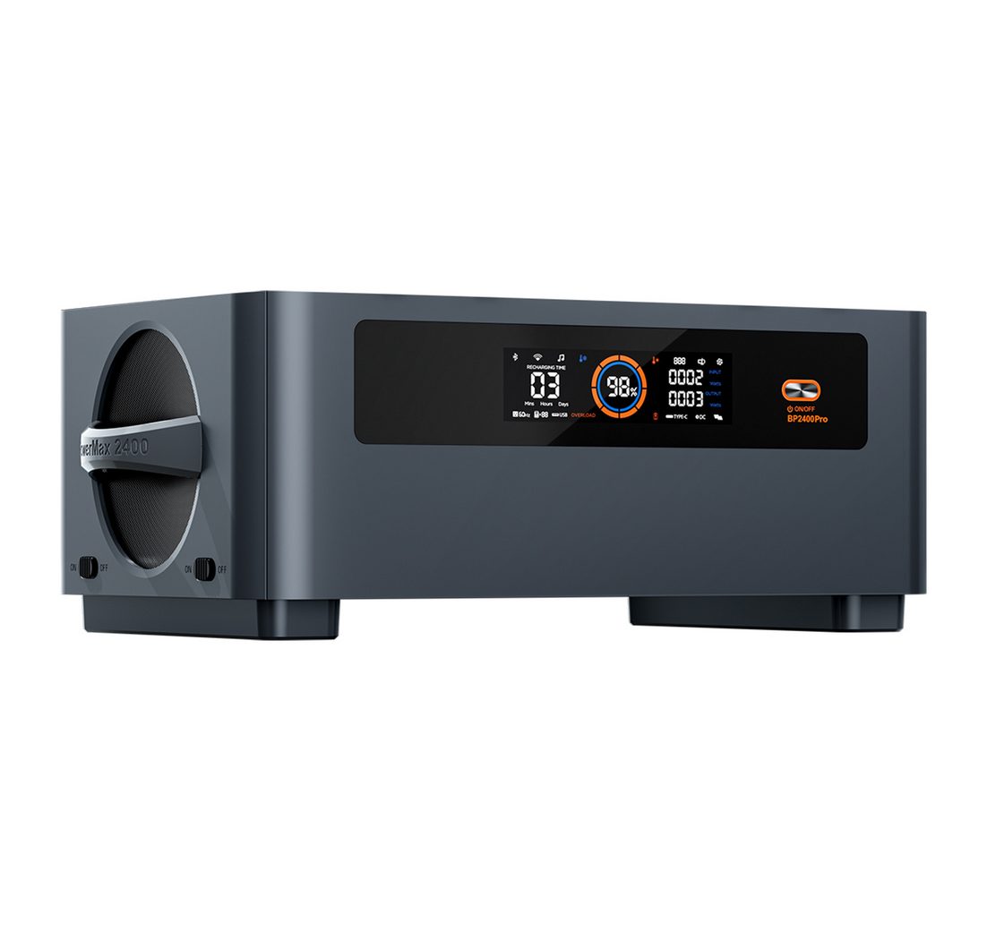OSCAL Stromerzeuger Mikro-Wechselrichter PowerMax 2400Pro Powerstation 2016Wh