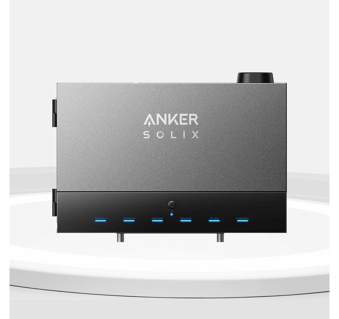 Anker Balkonkraftwerk Anker SOLIX Power Dock mit Solarbank E2700 PRO3- Solarbank Multisystem