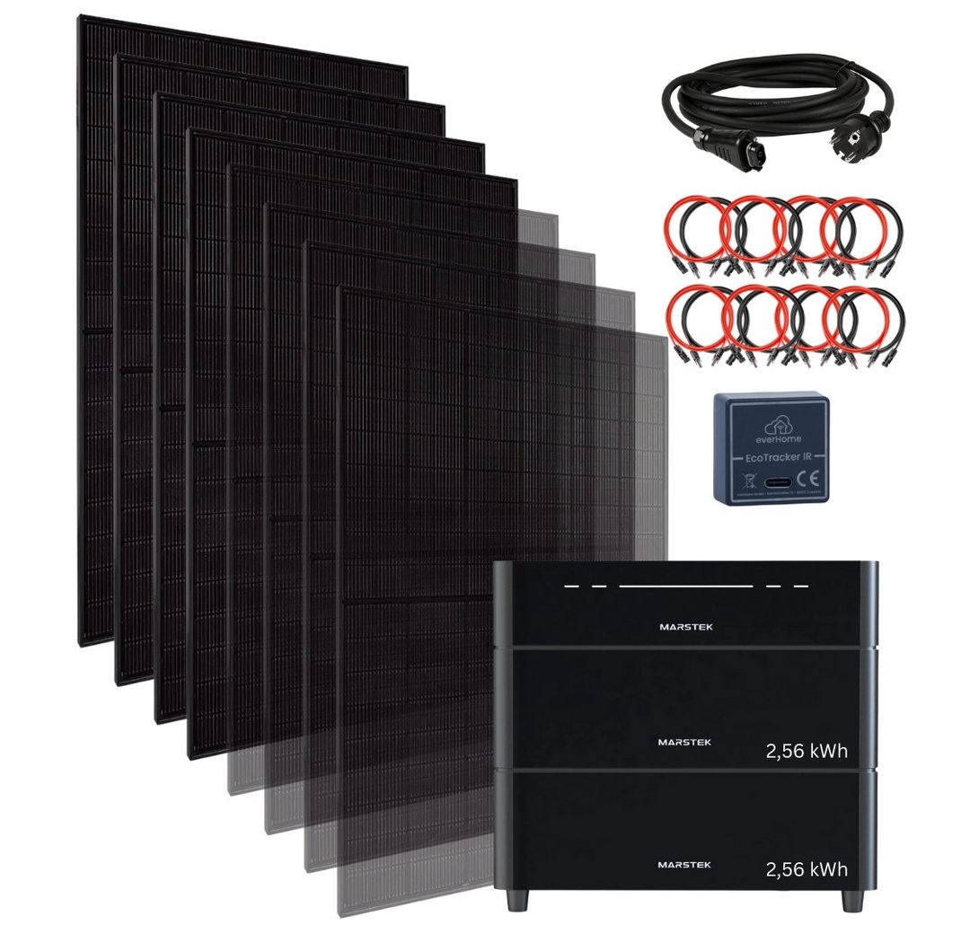 MyVoltaics Balkonkraftwerk 4000+ Watt MIT SPEICHER Marstek Venus D 5