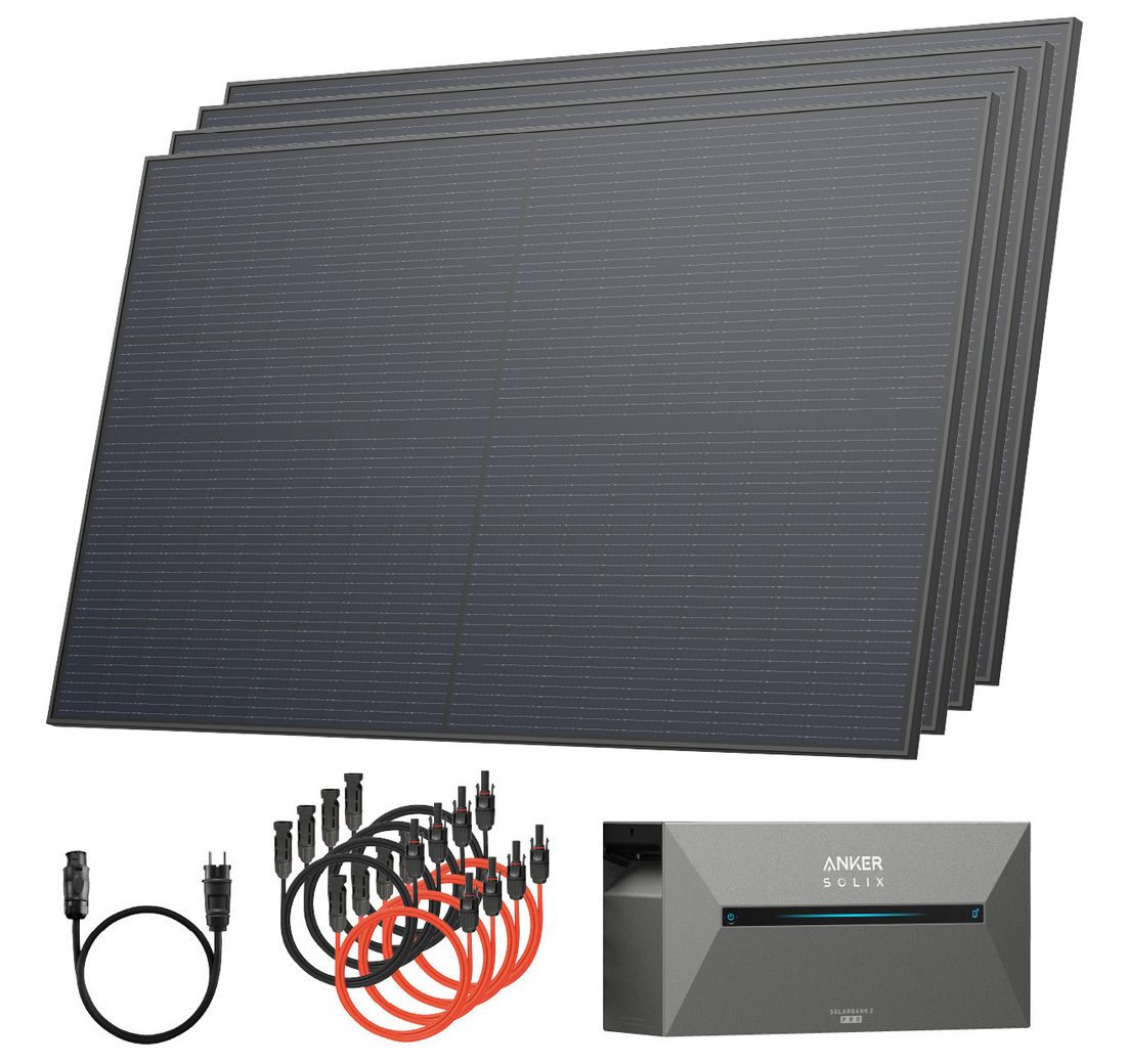 Solarway Balkonkraftwerk mit Speicher All in One 2000 Wp / 800 Watt 1